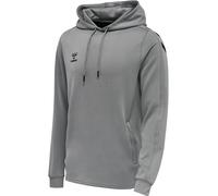 hummel Unisex Hmlcore Xk Poly Sweat Hoodie Sweatshirt Grey Melange