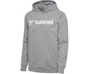 hummel Unisex Hmlgo 2.0 Logo Hoodie Sweatshirt, Grey Melange, L EU