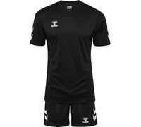 Hummel Logo Short Sleeve Set Black L