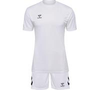 Hummel Logo Short Sleeve Set White 3XL