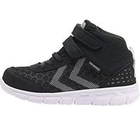 hummel Unisex Kids' Crosslite Mid Tex Jr Low-Top Sneakers, Black (Black 2001), 7.5 UK