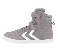 Hummel Unisex Kids? Slimmer Stadil High Jr Hi-Top Trainers, Grey (Frost Grey 2094), 5 UK