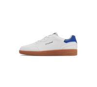 hummel Unisex Match Point MP Trainers, White/Blue, 36 EU, White Blue, 4 UK