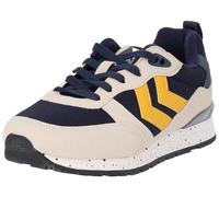 hummel Unisex Monaco 86 CC Trainers, White/Navy, 40.5 EU, White Navy, 8.5 UK