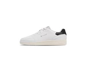 hummel Unisex Shoe Match Point Adult Trainers, White Black, 4 UK