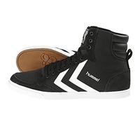 Hummel Unisex Slimmer Stadil High Hi-Top Trainers ,Black White Kh 63 511 2113,7.5 UK