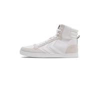Hummel Unisex Slimmer Stadil Tonal High Hi-Top Trainers, White, 9 UK