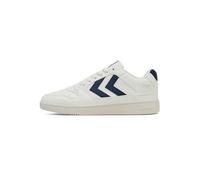 hummel Unisex St. Power Play Cl Trainers, White Navy, 6 UK