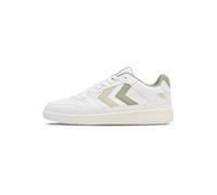 hummel Unisex ST. Power Play Trainers, White, 38 EU, White, 6 UK