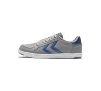 hummel Unisex Stadil Light Sneaker, Alloy/Navy, 5.5 UK