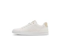 hummel Unisex's Schnürsenkel Sneaker Court Line Erwachsene, White Bone White, 12.5 UK
