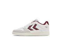 hummel Unisex's Schnürsenkel Sneaker St. Power Erwachsene, White Windsor Wine, 8 UK