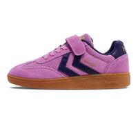 hummel VM78 CPH JR 230241-3685 Children's Indoor Shoes Trainers with Fastening, Purple, 1.5 UK
