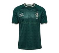 Hummel Werder Bremen Anniversary Jersey 125 Dark Green SVW Shirt Werder Fan Jersey, Botanical Garden, M