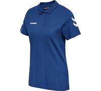 hummel Women's GO Cotton Polo Shirt True Blue