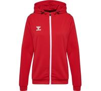 hummel Women's Hmlauthentic Pl Zip Hoodie Woman Hooded Sweatshirt True Red