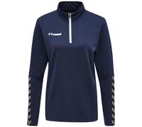 hummel Women's Hmlauthentic Women's Half Zip Sweatshirt Sweatshirt