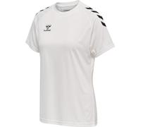hummel Women's Hmlcore Xk Core Poly T-Shirt S/S Women's T-Shirt, White, XL EU