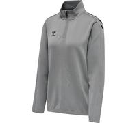 hummel Women's Hmlcore Xk Half Zip Sweat Woman Sweatshirt Grey Melange