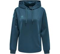hummel Women's Hmlcore Xk Poly Hood Sweat Woman Sweatshirt Blue Coral