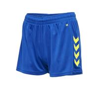 hummel Women's Hmlcore Xk Poly Shorts, True Blue/Blazing Yellow, L
