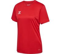 hummel Women's Hmlessential Jersey S/S Woman Blouse, True red, M