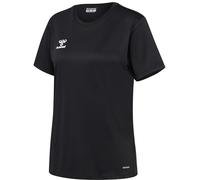 hummel Women's Hmlessential Jersey S/S Woman Blouse, Black, S