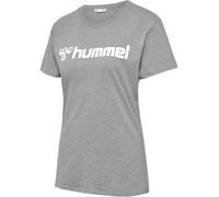 hummel Women's Hmlgo 2.0 Logo T-Shirt S/S Women's T-Shirt Grey Melange