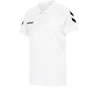 Hummel Go Cotton Short Sleeve Polo White XL Woman
