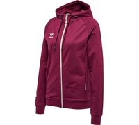hummel Hmlmove Grid Cot. Women's Zip Hoodie Grape Wine