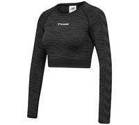 hummel Women's Hmlmt Saga Seamless Crop T-Shirt LS T-Shirt