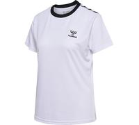hummel Women's Hmlstaltic Poly Jersey S/S Woman T-Shirt, White, XXL