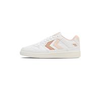 hummel Women's St. Power Play WMNS Sneaker, White Soft Pink Mahogany Rose, 6 UK