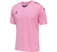 HummelCore XK Poly Jersey Short Sleeved Pink Sports Top