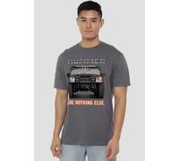Hummer Like Nothing Else T-Shirt, Charcoal | Size: 3XL Hummer Charcoal 3XL