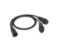 Humminbird 720112-1 14 M ID SILR Y SOLIX/APEX Side Imaging Left & Right Transducer Splitter Cable, 30 inch