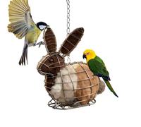 Humming Bird House Materials | Refillable Garden Shelter,Refillable Cage Holder | for Robins Warblers Outdoor Backyard Spring Winter Patio Yard