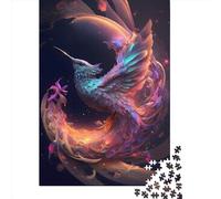 Humming Bird Of Time Jigsaw Puzzle Adult 1000 Pieces Classic Puzzle Paper Jigsaw Puzzle Wall Art Unique Toys 1000pcs (38x26cm)