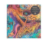 Paperblanks Humming Dragon (Android Jones Collection) 1000 Piece Jigsaw Puzzle: 1000 pieces. Finished puzzle 500x700mm, Boxed 195x195x50mm.