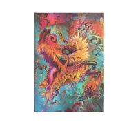 Humming Dragon (Android Jones Collection) Midi Lined Hardcover Journal: Hardcover, 120 gsm, ribbon marker, memento pouch, elastic closure