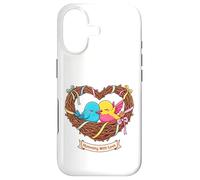 Humming With Love Cute Hummingbird Valentine's Day Bird Tee Case for iPhone 17