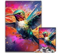 Hummingbird 1000 Piece Jigsaw Difficult Puzzles for Adults Educational Activity for Cognitive Skills Cognitive Skill Improvement 50x75CM/19.68x29.52inch