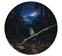 Hummingbird 1000 Piece Round Puzzle Logic-Driven Game Young Thinkers Educational Purpose Bird Home Learning Station Puzzle Shelf 1000pcs (67.5x67.5cm)