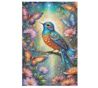 Hummingbird 1000 Piece Wooden Jigsaw Puzzles for Adults Puzzle Learning Educational Toys Family Games for Kids Jigsaws 78×53cm