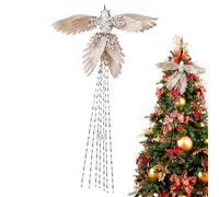 Hummingbird - 19G Realistic Glitter Artificial Decoration | Display Shelf Garland Wreath Hanging Christmas Tree | Holiday Scene Prop