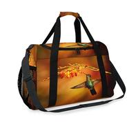Hummingbird Animal Wild Travel Duffel Bag for Girls Boys Women Men Hummingbird Weekend Overnight Bag Shoulder Tote Luggage Handbag for Travel Sports Gym
