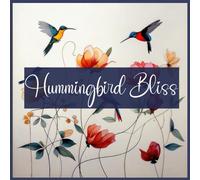Hummingbird Bliss: One-Line Art Coloring Book for Adults and Kids