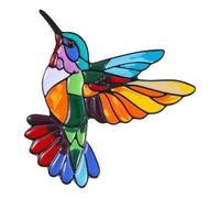 Hummingbird Brooch Pin,Colorful Hummingbird Fashion Brooches | Multicolored Bird Pin | for Clothing Dress Scarf Party Christmas