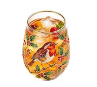 Hummingbird Coffee Mug - Aesthetic Transparent Glassware, Comfortable Drinking Vessel,Detailed Embossed Tumbler | Beautiful Patterned Teacup, Indoor Kitchen Tabletop Versatile Refreshment Container