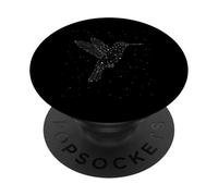 Hummingbird Constellation Bird Animal Line Art Geometric PopSockets Adhesive PopGrip